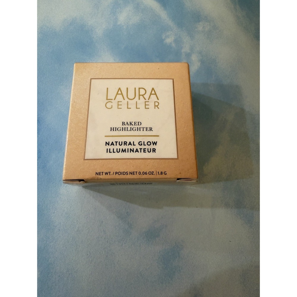 Laura Geller Baked Highlighter Natural Glow Illuminateur - French Vanilla - NIB